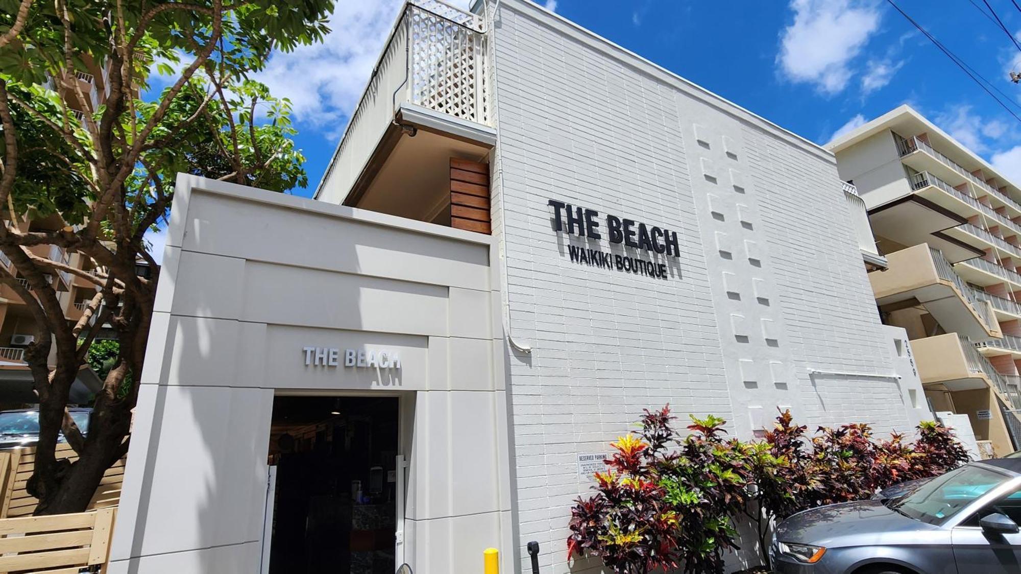 The Beach Waikiki Boutique Hostel ホノルル エクステリア 写真